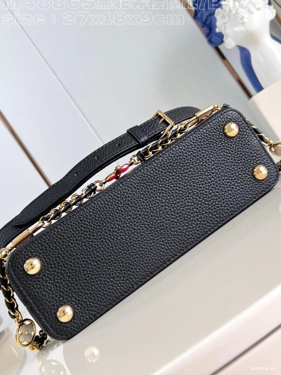 WIS BB-27*18*9CM VUITTON CAPUCINES LOUIS 0725